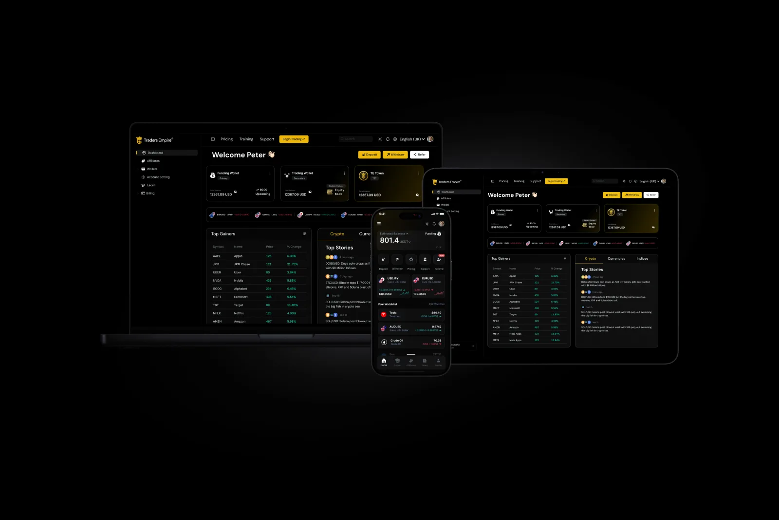 Trader Empire featured screen
